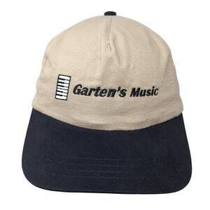 Garten's Music Slideback 5 Panel Cap Brown One Size Adjustable Embroidered Cobra